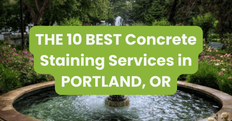 THE 10 BEST Concrete Staining Services in PORTLAND, OR