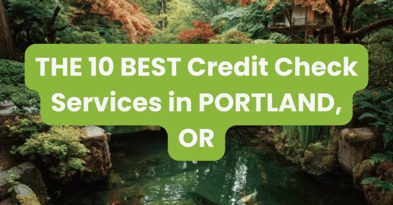 THE 10 BEST Credit Check Services in PORTLAND, OR