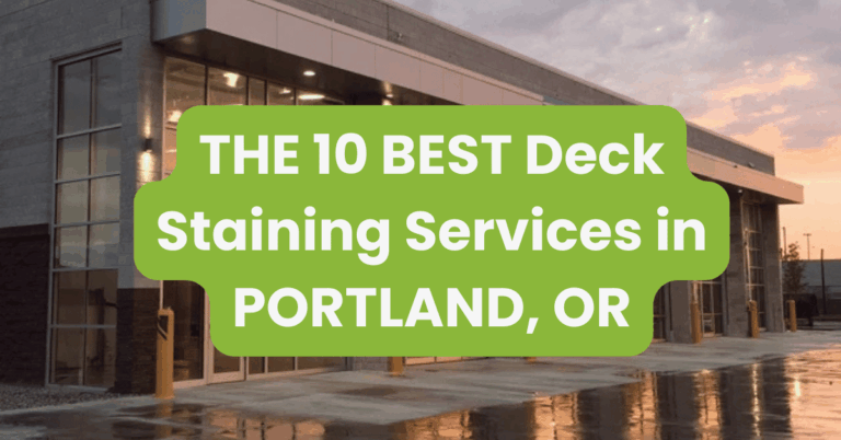 THE 10 BEST Deck Staining Services in PORTLAND, OR