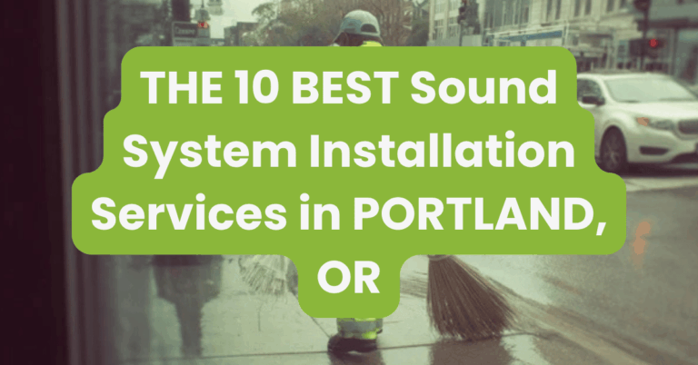 THE 10 BEST Sound System Installation Services in PORTLAND, OR