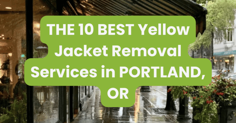 THE 10 BEST Yellow Jacket Removal Services in PORTLAND, OR